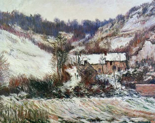 Schnee in der Nähe von Falaise, Normandie, ca. 1885-86